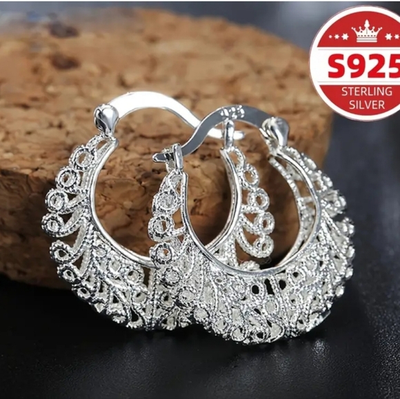 ZH Fashion Products LTD Jewelry - Sterling Silver Hoops